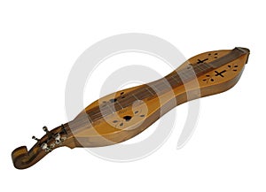Dulcimer with clipping path photo