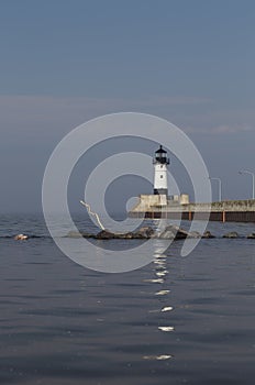 Duluth N Pier Lighthouse