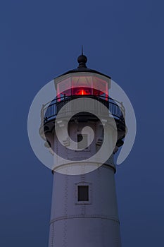 Duluth N Pier Lighthouse Night