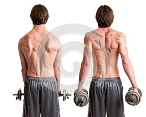 Dumbbell Shrug Exercise