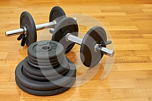 Dumbbells at home