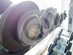 Dumbbells rack