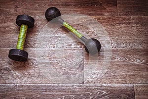 Dumbbells for sport and healthy lifestyles