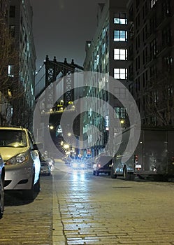 Nuevo la ciudad noche Estados Unidos de América 