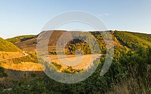 Dump Coal Mine Open Pit photo