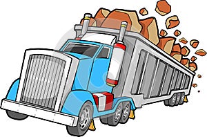 Dump Truck Illustration