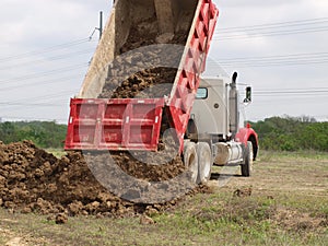 Dump Truck Unloading