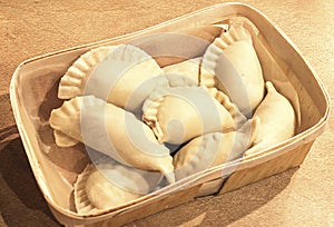 Dumplings in casket
