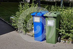 Dumpster garbage bin containers