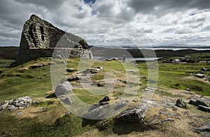 Dun Carloway Broch, Isle of Lewis, Outer Hebrides photo