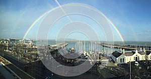 Dun Laoghaire Harbour Rainbow Dublin