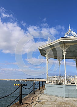 Dun Laoghaire. Ireland.Victorian bandstand