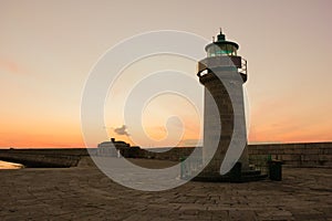 Dun Laoghaire lighthouse. co. Dublin. Ireland photo