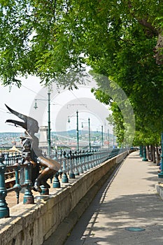 Duna Corso is one of the most visited area in Budapest