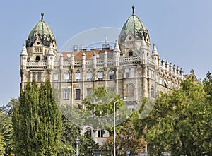 Duna savings bank building in Budapest, Hungary