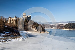 Dunajec castle in Niedzica, Poland, Czorsztyn lake