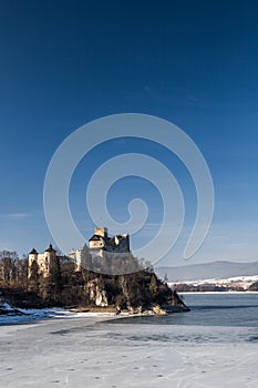 Dunajec castle in Niedzica, Poland, Czorsztyn lake