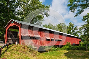 Dunbar Covered Bridge, Putnam County, Indiana photo