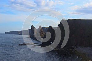 Duncansby Head seaview near John O` Groats