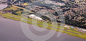 Dundee Airport Aerial View