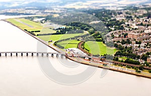 Dundee Airport Aerial View