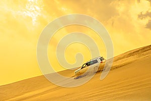 Dune Bashing sunset