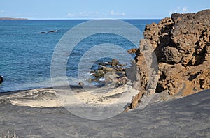 Dune by the cliff