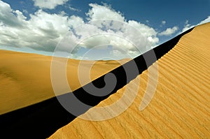 Dune in the desert nasca