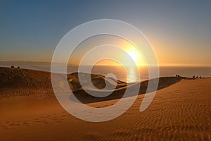 Dune field of Concon, Chile