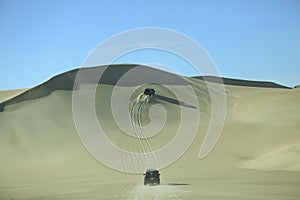 Dune riding in Siwa desert. Camping, drive.