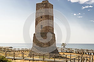 Dunes of artola natural reserve located in Cabopino Marbella Costa del Sol Malaga Spain