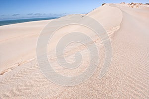 Dunes on beach