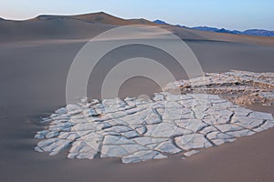 Dunes in Death valley