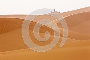 Dunas de postre Marruecos 