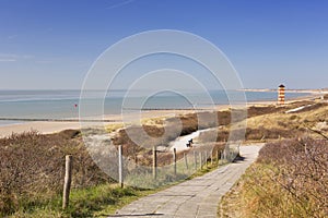 The dunes at Dishoek in Zeeland, The Netherlands