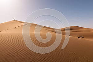 Dunes Erg Chebbi desert, Sahara, Merzouga, Morocco