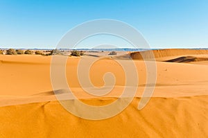 Dunes of Erg Chebbi at Morocco