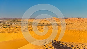 Dunes of Erg Chebbi near Merzouga in Morocco