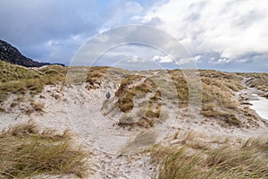 The dunes at Maghera Beach near Ardara, County Donegal - Ireland.