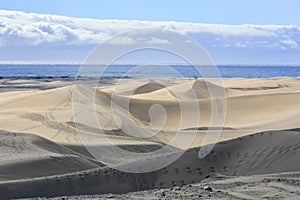 Dunes of Maspalomas in Gran Canaria, Spain