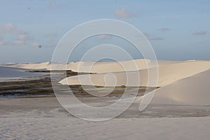 Dunes in the P. Nac. of Len is Maranhenses, Brazil