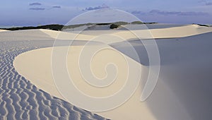 Dunes in the P. Nac. of Len is Maranhenses, Brazil