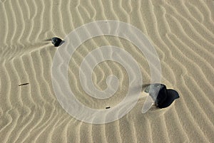 Dunes at Porto Pino's Bay