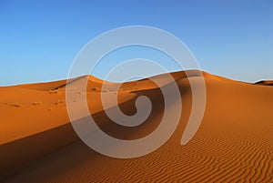 Dunes of Sahara Desert