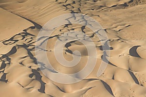 Dunes at the sceleton coast