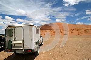 Dunes of Sossuvlei. Namibia