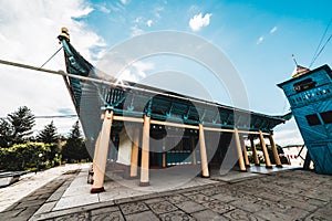 Dungan Mosque in Karakol  Kyrgyzstan