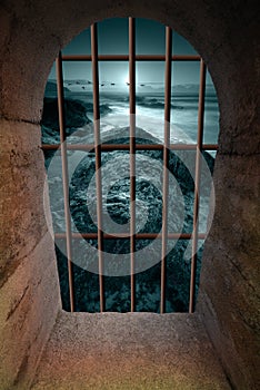 Dungeon window