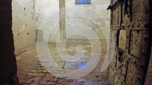 dungeons of Ferrara Castle in Italy