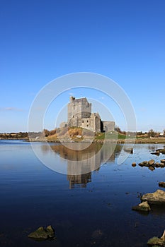 Dunguaire castle at Kinvara bay, Ireland. photo